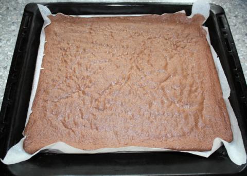 Fantastická čokoládovo - ovocná torta bez múky - recept postup 4
