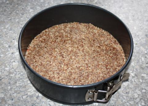 RAW čučoriedková torta - recept postup 4