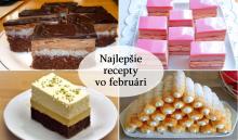 Najlepšie recepty na Tortyodmamy.sk vo februári