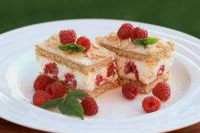Fantastický malinový zákusok, recept, Kamila