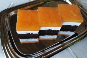 Tvarohové kocky so želatínou, recept, Oľga Birošová