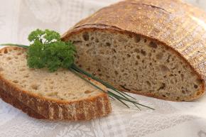 Špaldovo-ražný kváskový chlebík, recept, Lorna