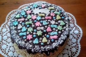 Vianočná karamelová torta, recept, melisa