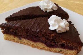 Višňovo-lieskovcový koláčik, recept, Margita Bartošová