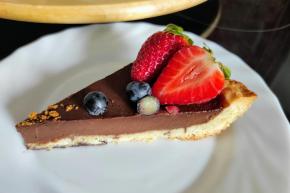 Francúzsky čokoládový tart (Tarte au Chocolat), recept, cookerka