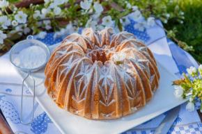 Tvarohová bábovka, recept, vikulda