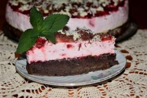 Jahodová torta, recept, melisa