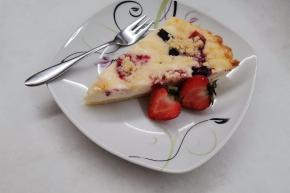 Mrveňáčik s tvarohom a ovocím, recept, katušik222