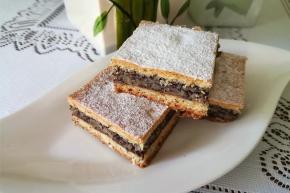 Jablkovo-makový zákusok, recept, Oľga Birošová