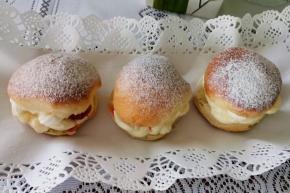 Plnené šišky pečené v rúre, recept, Oľga Birošová