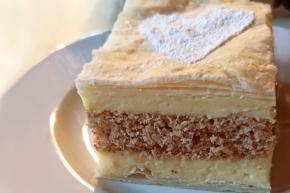 Juhoslovanský krémeš, recept, evicka