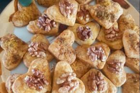 Tvarohové keksíky , recept, Vlasta Dorisa