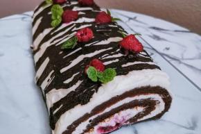 Kakaová roláda bez múky , recept, Patrícia P