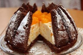 Mandarínková torta Kilimandžáro, recept, melisa