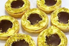 Tartaletky so slaným karamelom a čokoládou, recept, babina 555