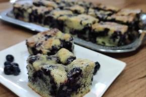 Hrnčekový čučoriedkový koláčik zo šľahačky, recept, katarinalucanova