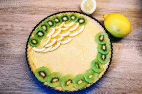 Citrónový tart, recept, buba_piskotka