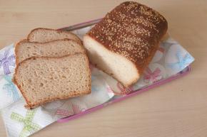 Bezlepkový sladký kváskový chlebík , recept, Beusiq