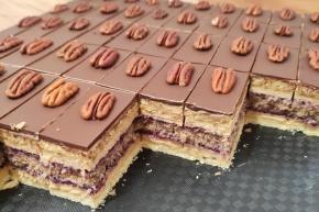 Orechovo-vanilkové rezy, recept, katarinalucanova