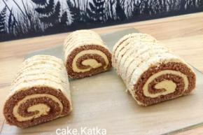 Orechovo mandľová roláda, recept, katarinalucanova