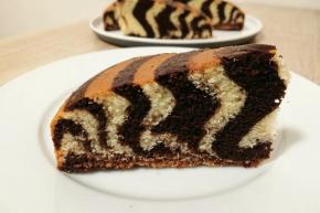 "Zebra" koláč, recept, sedita321321