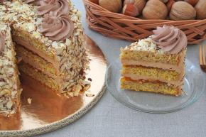 Domáca orechová torta, recept, LiViera