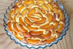 Marhuľový koláč s tvarohom, recept, Oľga Birošová