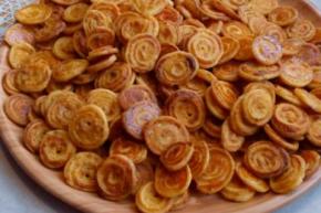 Syrové slimáčiky, recept, evicka