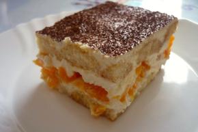 Tiramisu s mandarínkami, recept, Martuška 123