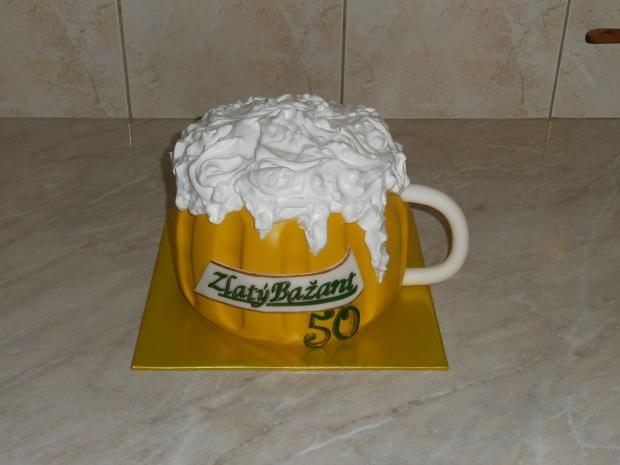 Pivo, torta, Narodeninové torty, Iveta Barlíková, 1