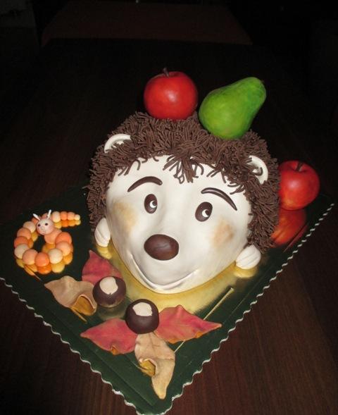 Ježko, torta, Torty so zvieratkami Ježko, torta, Torty so zvieratkami, zinka16, 2
