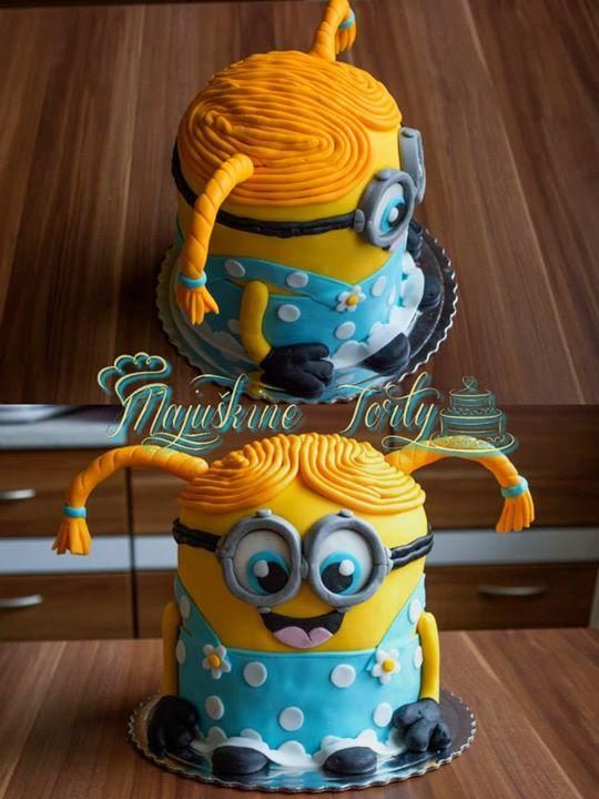 Mimoňka, torta, Rozprávkové torty Mimoňka, torta, Rozprávkové torty, Majuškine Torty, 1