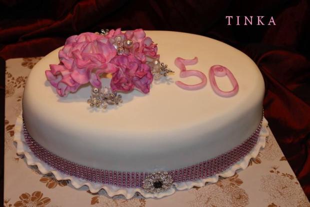 Narodeninová s brošňou, torta, Narodeninové torty Narodeninová s brošňou, torta, Narodeninové torty, Tinka, 1