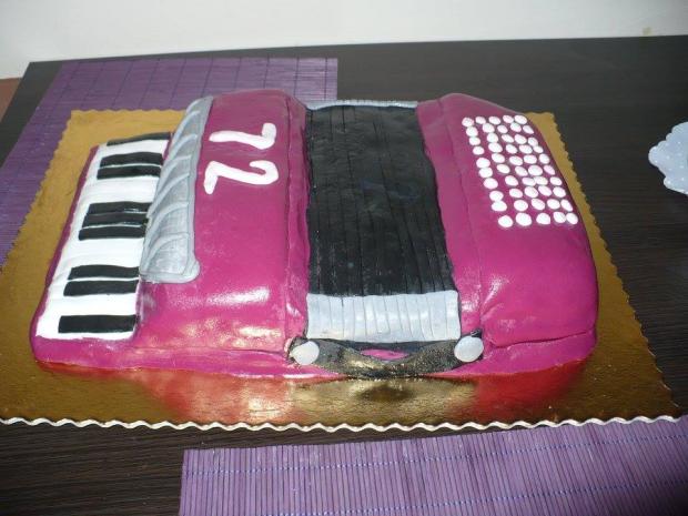 Harmonika, torta, Narodeninové torty, Marawi, 2