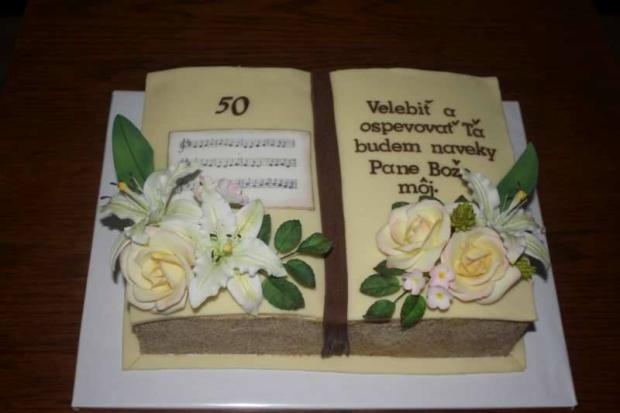 Otvorená kniha, torta, Narodeninové torty Otvorená kniha, torta, Narodeninové torty, stanula, 1