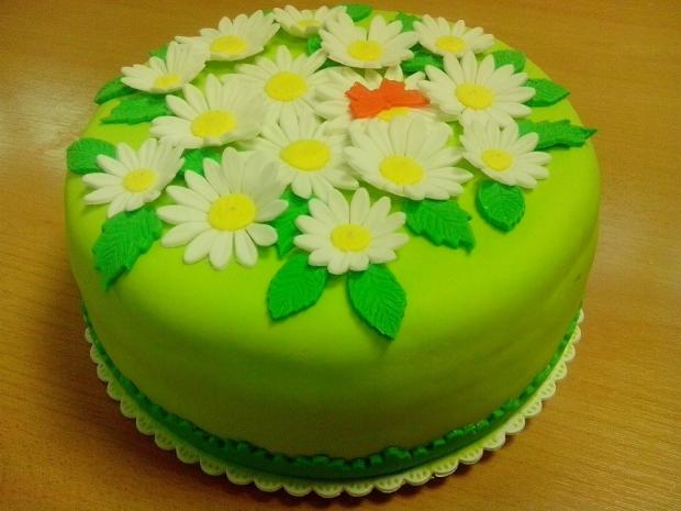 margarétky, torta, Narodeninové torty, zukatomeka, 1