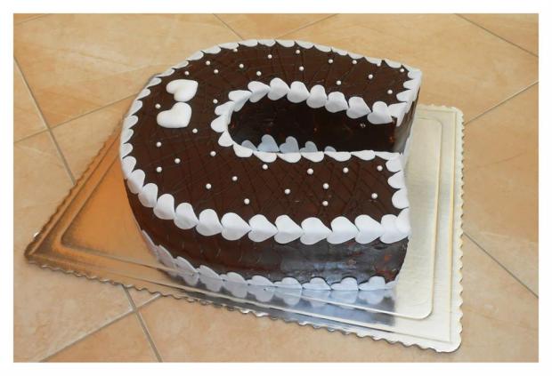 Podkova svadobná, torta, Čokoládové torty, dakota14, 1