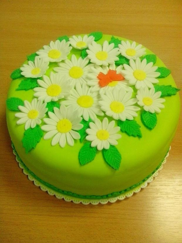 margarétky, torta, Narodeninové torty, zukatomeka, 2