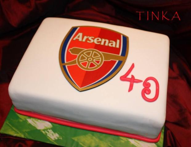 ARSENAL..., torta, Športové torty, Tinka, 1