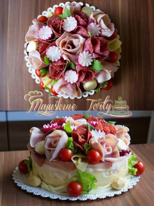Slaná torta, torta, Slané torty, Majuškine Torty, 1