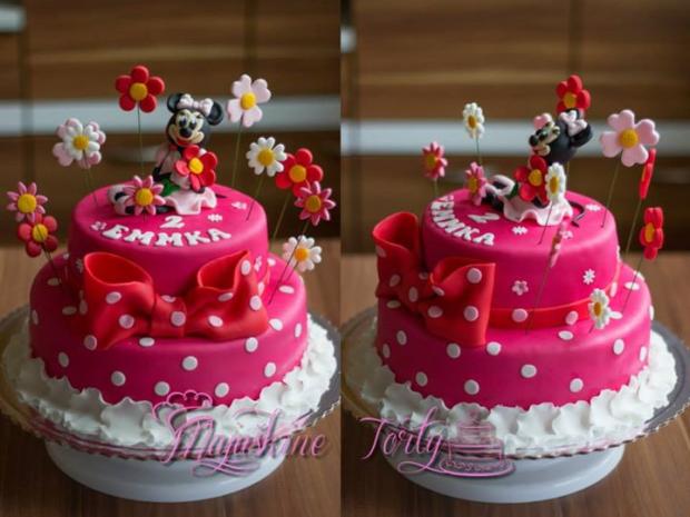 Minnie, torta, Rozprávkové torty, Majuškine Torty, 1
