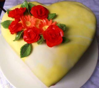 Srdciečko pre potešenie rodičom, torta, Narodeninové torty Srdciečko pre potešenie rodičom, torta, Narodeninové torty, Miruš37, 1
