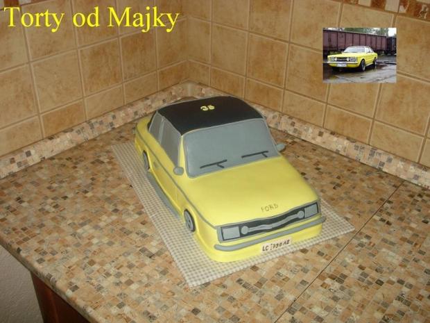 FORD, torta, Netradičné torty, drobecek, 1