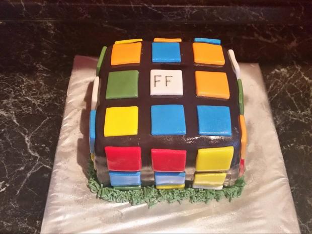 rubikova kocka, torta, Ostané torty pre deti, dagaz, 1