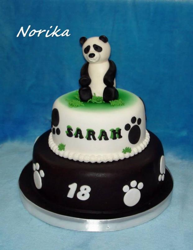 s pandou, torta, Narodeninové torty s pandou, torta, Narodeninové torty, norika1, 1