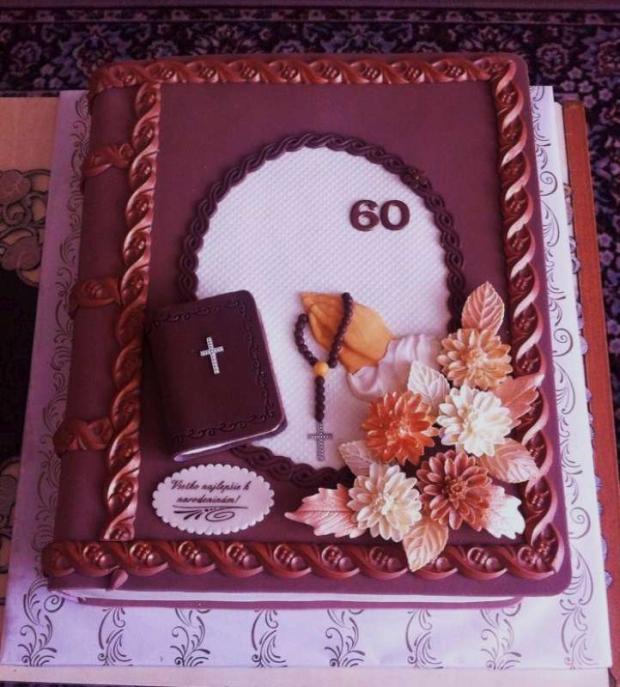 Kniha na 60-tku, torta, Narodeninové torty Kniha na 60-tku, torta, Narodeninové torty, mayra, 1