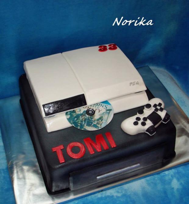 playstation 4, torta, Narodeninové torty playstation 4, torta, Narodeninové torty, norika1, 1