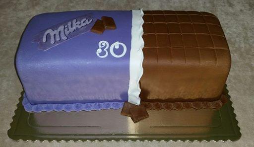 Milka k 30, torta, Netradičné torty, Lienočka89, 1