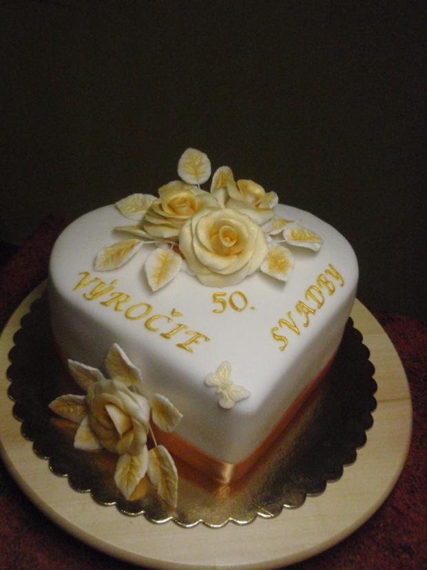 zlatá svadba..., torta, Svadobné torty zlatá svadba..., torta, Svadobné torty, sonka71x, 1