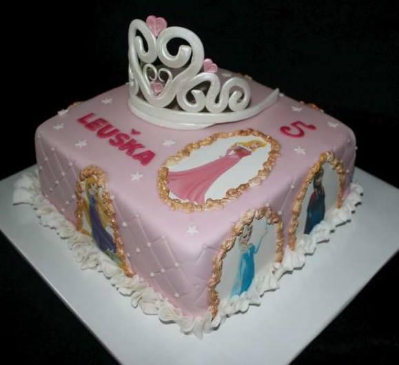 Princeznovská, torta, Torty pre dievčatá, stanula, 1